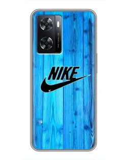 Чохол для OPPO A77 з картинкою «Блакитне дерево Nike»