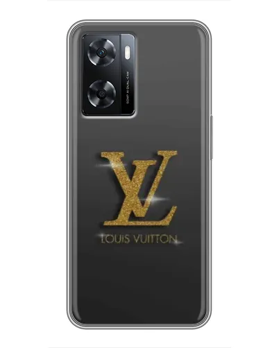 Чехол для OPPO A77 с картинкой «Градиент Louis Vuitton»