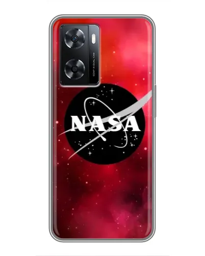 Чехол для OPPO A77 с картинкой «NASA — красная туманность»