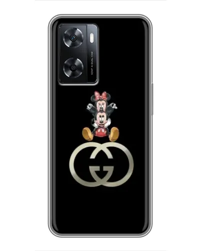 Чохол для OPPO A77 з картинкою «Мінні Маус на лого» Чохол для OPPO A77 з картинкою «Мінні Маус на лого»
