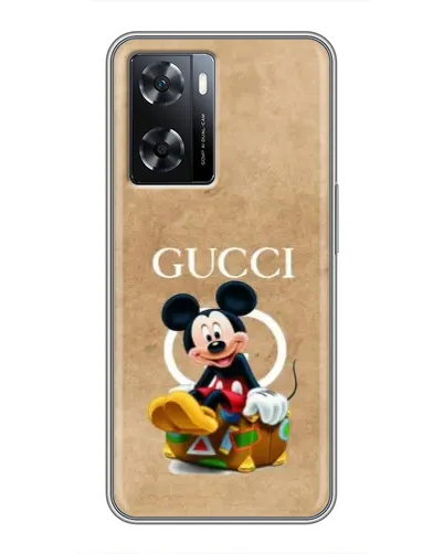 Чохол для OPPO A77 з картинкою «Міккі Маус Gucci — крафт» Чохол для OPPO A77 з картинкою «Міккі Маус Gucci — крафт»