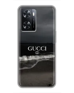 Чохол для OPPO A77 з картинкою «Gucci — морський прибій» Чохол для OPPO A77 з картинкою «Gucci — морський прибій»
