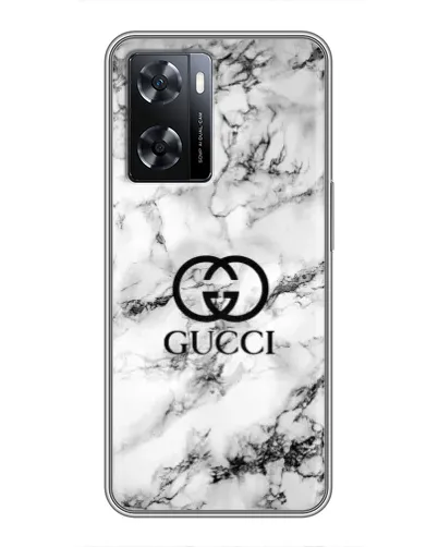 Чохол для OPPO A77 з картинкою «Gucci — мармуровий шик» Чохол для OPPO A77 з картинкою «Gucci — мармуровий шик»