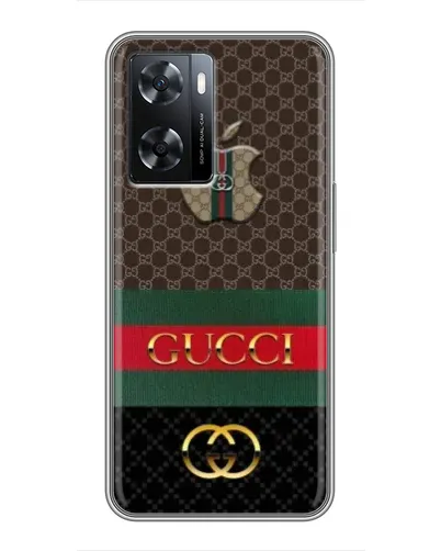 Чохол для OPPO A77 з картинкою «Gucci — брендований десерт» Чохол для OPPO A77 з картинкою «Gucci — брендований десерт»