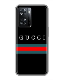 Чохол для OPPO A77 з картинкою «Gucci — червоний пояс» Чохол для OPPO A77 з картинкою «Gucci — червоний пояс»