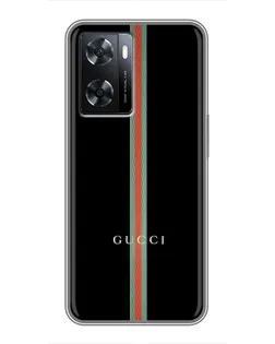 Чохол для OPPO A77 з картинкою «Gucci — строга лінія» Чохол для OPPO A77 з картинкою «Gucci — строга лінія»