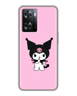 Чохол для OPPO A77 з картинкою «Kuromi — рожева ніжність» Чохол для OPPO A77 з картинкою «Kuromi — рожева ніжність»