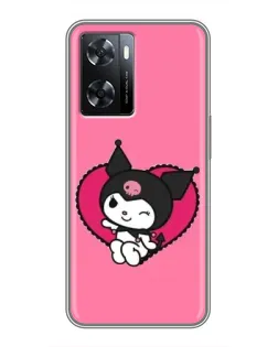 Чохол для OPPO A77 з картинкою «Kuromi — любов у серці» Чохол для OPPO A77 з картинкою «Kuromi — любов у серці»