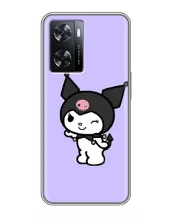Чохол для OPPO A77 з картинкою «Класична Kuromi» Чохол для OPPO A77 з картинкою «Класична Kuromi»