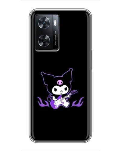 Чохол для OPPO A77 з картинкою «Електрична Kuromi»