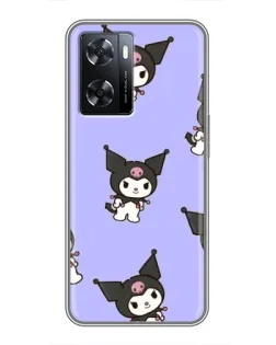 Чохол для OPPO A77 з картинкою «Паттерн з Kuromi» Чохол для OPPO A77 з картинкою «Паттерн з Kuromi»