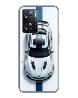 Чохол для OPPO A77 з картинкою «Вид зверху — BMW M» Чохол для OPPO A77 з картинкою «Вид зверху — BMW M»