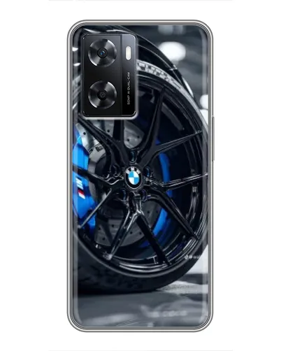 Чохол для OPPO A77 з картинкою «Колесо BMW зблизька»
