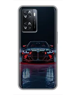 Чохол для OPPO A77 з картинкою «BMW на мокрій дорозі» Чохол для OPPO A77 з картинкою «BMW на мокрій дорозі»