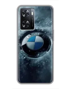 Чохол для OPPO A77 з картинкою «Логотип BMW — лід» Чохол для OPPO A77 з картинкою «Логотип BMW — лід»
