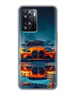 Чохол для OPPO A77 з картинкою «BMW — золота емблема» Чохол для OPPO A77 з картинкою «BMW — золота емблема»