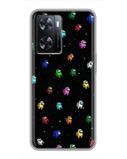 Чохол для OPPO A77 з картинкою «Екіпаж Among Us» Чохол для OPPO A77 з картинкою «Екіпаж Among Us»