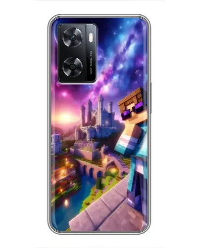 Чохол для OPPO A77 з картинкою «Стів та космос» Чохол для OPPO A77 з картинкою «Стів та космос»