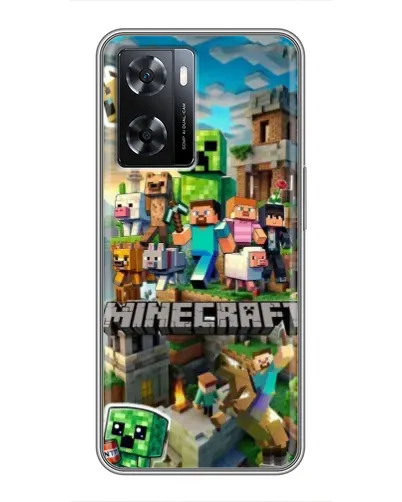 Чохол для OPPO A77 з картинкою «Замок Minecraft» Чохол для OPPO A77 з картинкою «Замок Minecraft»