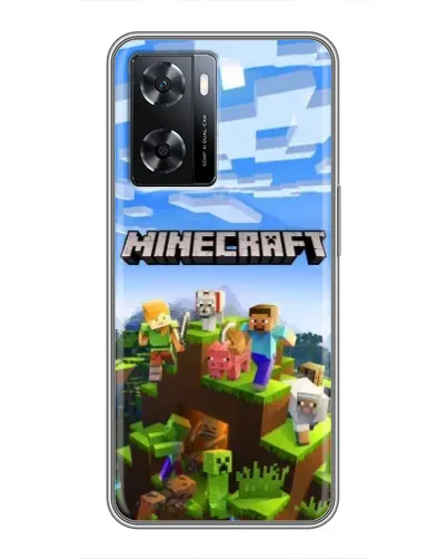 Чохол для OPPO A77 з картинкою «Minecraft класичний світ» Чохол для OPPO A77 з картинкою «Minecraft класичний світ»