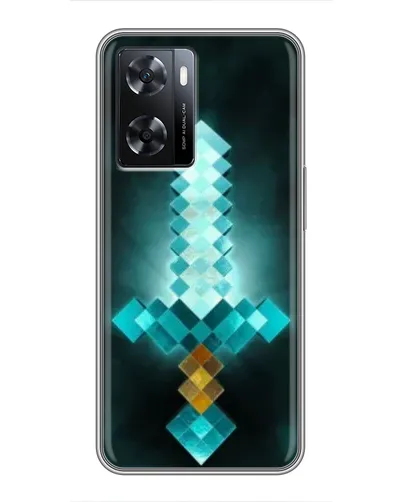 Чохол для OPPO A77 з картинкою «Алмазний меч неон» Чохол для OPPO A77 з картинкою «Алмазний меч неон»