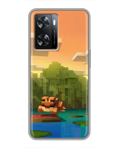 Чохол для OPPO A77 з картинкою «Майнкрафт захід сонця» Чохол для OPPO A77 з картинкою «Майнкрафт захід сонця»