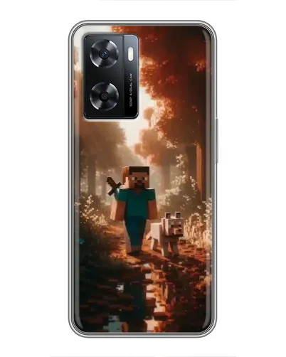 Чохол для OPPO A77 з картинкою «Стів у лісі» Чохол для OPPO A77 з картинкою «Стів у лісі»