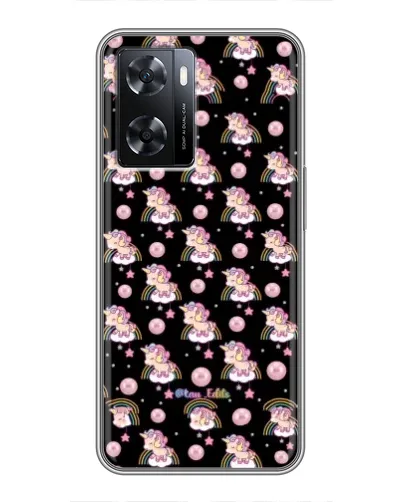 Чехол для OPPO A77 с картинкой «Magic Unicorn паттерн» Чехол для OPPO A77 с картинкой «Magic Unicorn паттерн»