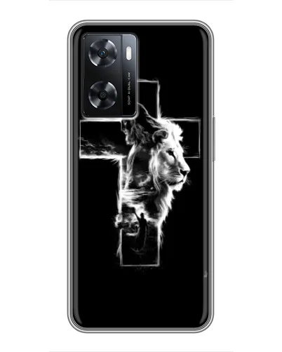 Чехол для OPPO A77 с картинкой «Сияющий крест Jesus» Чехол для OPPO A77 с картинкой «Сияющий крест Jesus»
