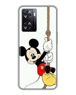 Чохол для OPPO A77 з картинкою «Mickey на канаті»