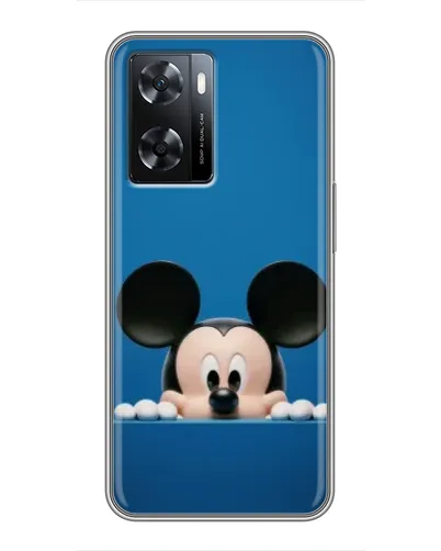 Чехол для OPPO A77 с картинкой «Микки выглядывает»