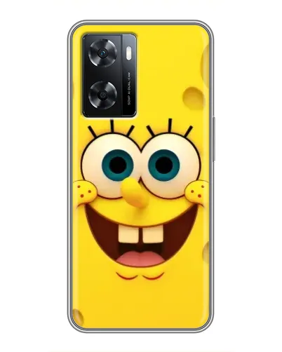 Чехол для OPPO A77 с картинкой «Губка Боб улыбка» Чехол для OPPO A77 с картинкой «Губка Боб улыбка»