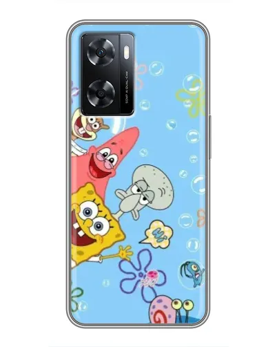 Чехол для OPPO A77 с картинкой «Веселые пузырьки» Чехол для OPPO A77 с картинкой «Веселые пузырьки»