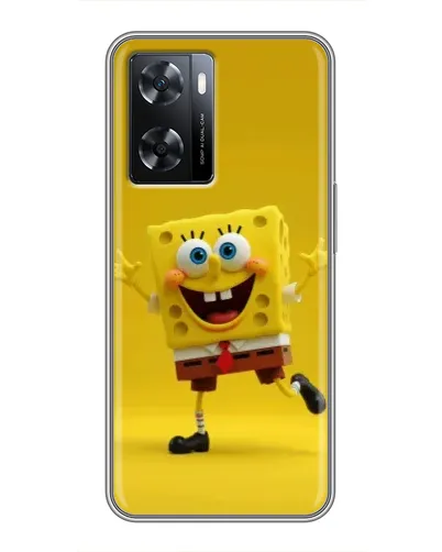 Чехол для OPPO A77 с картинкой «Позитивный Губка Боб» Чехол для OPPO A77 с картинкой «Позитивный Губка Боб»