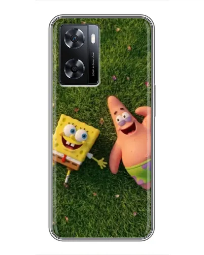 Чехол для OPPO A77 с картинкой «Друзья на лужайке» Чехол для OPPO A77 с картинкой «Друзья на лужайке»