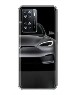 Чохол для OPPO A77 з картинкою «Tesla Model S Look» Чохол для OPPO A77 з картинкою «Tesla Model S Look»