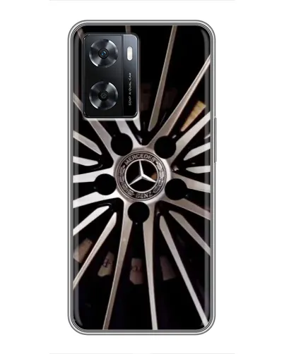 Чехол для OPPO A77 с картинкой «Диск Mercedes»