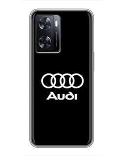 Чохол для OPPO A77 з картинкою «Класичне лого Audi» Чохол для OPPO A77 з картинкою «Класичне лого Audi»