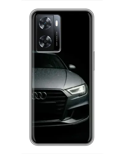 Чохол для OPPO A77 з картинкою «Audi — деталізація кузова»