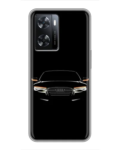 Чохол для OPPO A77 з картинкою «Audi — нічний контур»