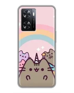 Чохол для OPPO A77 з картинкою «Єдиноріг Pusheen» Чохол для OPPO A77 з картинкою «Єдиноріг Pusheen»