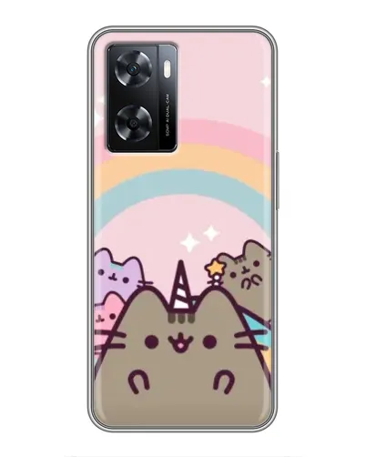 Чохол для OPPO A77 з картинкою «Єдиноріг Pusheen» Чохол для OPPO A77 з картинкою «Єдиноріг Pusheen»