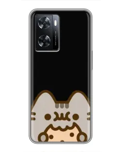 Чохол для OPPO A77 з картинкою «Пушин на чорному» Чохол для OPPO A77 з картинкою «Пушин на чорному»