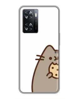 Чохол для OPPO A77 з картинкою «Пушин з печивом» Чохол для OPPO A77 з картинкою «Пушин з печивом»