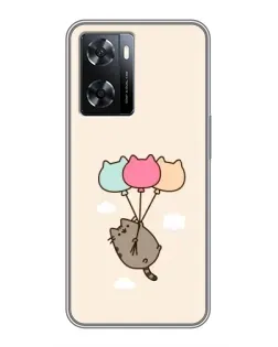 Чохол для OPPO A77 з картинкою «Пушин на кульках» Чохол для OPPO A77 з картинкою «Пушин на кульках»
