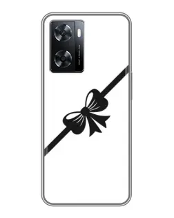 Чохол для OPPO A77 з картинкою «Діагональний бант»