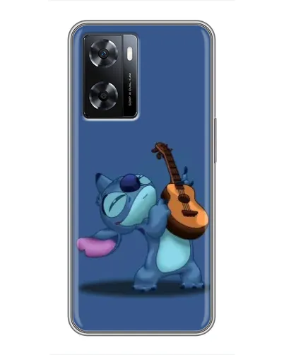Чохол для OPPO A77 з картинкою «Стіч з укулеле»