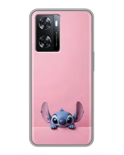 Чохол для OPPO A77 з картинкою «Stitch визирає»