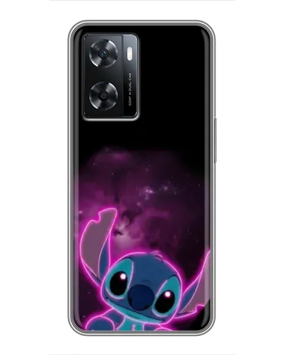 Чохол для OPPO A77 з картинкою «Неоновий Stitch»