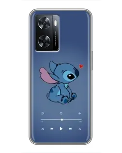 Чохол для OPPO A77 з картинкою «Музичний Stitch»